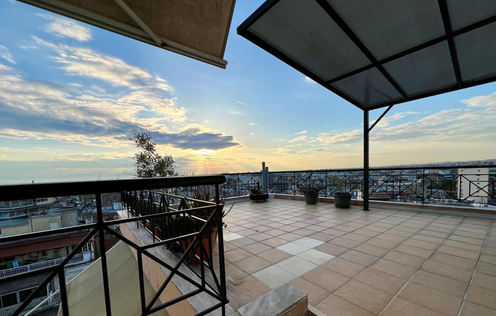 180° Rooftop View Thessaloniki Exterior photo